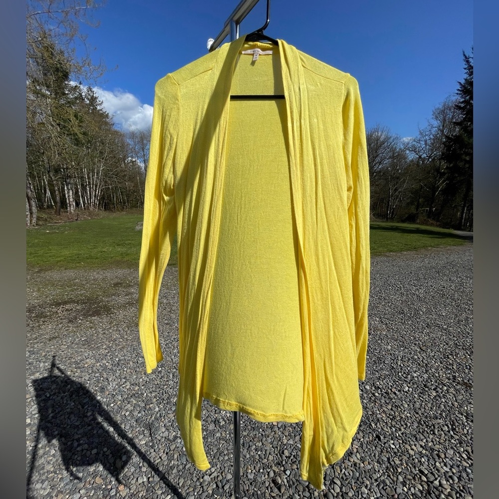 Yellow Cardigan
